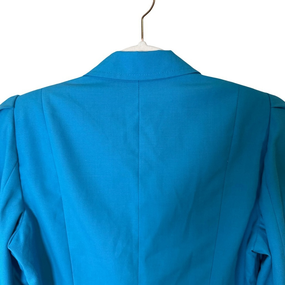 Chorus Line by Ricki’s Vintage 80s Blue Blazer for Women Size XS S Power Suit - Picture 13 of 16
